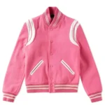Lexi Minetree Elle 2026 Pink Bomber Jacket