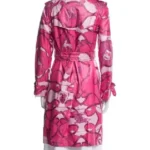 Lexi Minetree Elle 2026 Pink Graphic Coat Back