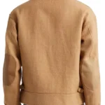 London Photocall The Odyssey Robert Pattinson Back Jacket