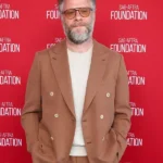 Los Angeles Seth Rogen Brown Blazer