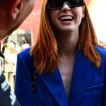 Monaco Karen Gillan Blue Blazer