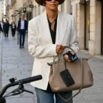 NYC 2026 Halle Berry White Blazer