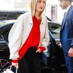 NYC 2026 Sarah Pidgeon red Jacket