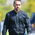 Newport County Christian Fuchs Black Jacket