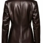 Paris Fashion Week Ahn Hyo Seop Leather Blazer