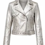 Paris Fashion Week Madonna Silver Jacket