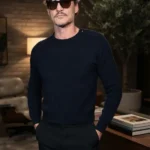 Pedro Pascal 2026 Blue Sweatshirt