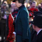 Princess Anne Anzac Day Green Coat