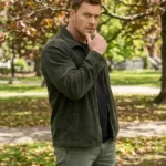 Reacher S04 Jack Reacher Olive Green Jacket