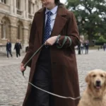 Roommates Sarah Sherman Brown Coat