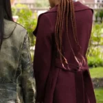 Roommates Storm Reid Wool Coat