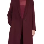 Rooster Dylan Shepherd Burgundy Coat