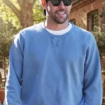 Scooter Braun Sydney Harbour Front 2026 Blue Sweatshirt