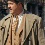 Spider Noir S01 Donegal Beige Coat