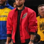 Steph Curry 2026 Red Jacket
