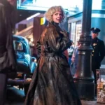 The Bride Jessie Buckley Leather Coat