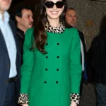 The Devil Wears Prada Anne Hathaway green Coat