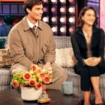 The Kelly Clarkson Show Nicholas Galitzine brown Jacket