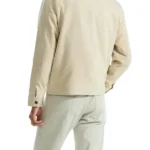The Madison Patrick J. Adams Cream Jacket