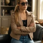 The Town That Takes 2026 Grace Patterson Leather Jacket