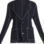 The View 2026 Joy Behar Black Contrast Trim Blazer