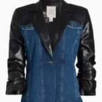 The Young and the Restless 2026 Tina Casciani Leather Panel Blazer