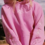 Under the Sea Seashell Pink Pullover Hoodie