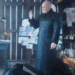 Wednesday Uncle Fester Black Coat