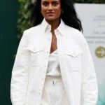 Wimbledon 2026 Simone Ashley Cotton Jacket