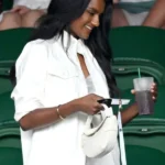 Wimbledon 2026 Simone Ashley White Cotton Jacket