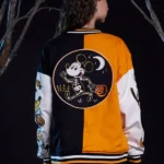 Disney Halloween Split Oversized Varsity Jacket