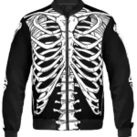 Halloween 3D Ribcage Jacket
