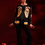 Her Universe Disney Halloween Glow In The Dark Varsity Jacket