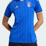 Italy Waffle Effect Blue Jersey