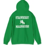 Strawberry Mansion Fleece Green Hoodie