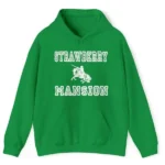 Strawberry Mansion Green Hoodie