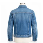 Brad Pitt Festival Back Denim Jacket