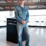 Brad Pitt Festival Blue Jacket