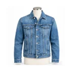 Brad Pitt Festival Front Denim Jacket