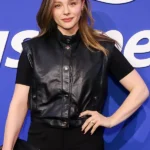 Chloë Grace Moretz US Open Black Vest