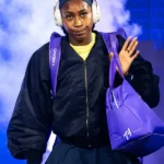 Coco Gauff US Open Navy Blue Jacket
