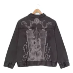 Disney The Nightmare Before Christmas Tonal Jack & Sally Denim Jacket