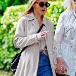 Emilia Clarke Street Style Coat