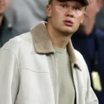 Erling Haaland 26 Stadium White Jacket