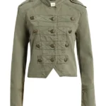 Free People Ryland Cotton Band Buttoned Jacket