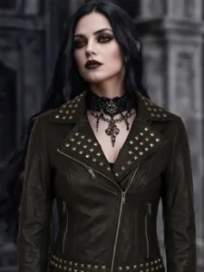 Gothic Leather Jacket