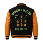 Halloween Haunted Spookster Varsity Jacket