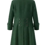Halloween x Pirate Wool Green Trench Coat