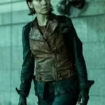 Lauren Cohan The Walking Dead City Leather Vest