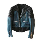 Martha Hunt 2026 Street Style Black & Blue Jacket